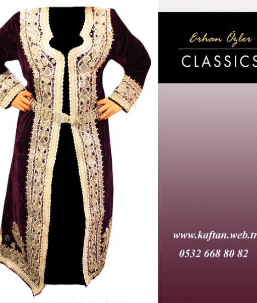 Maraş işi el işi kaftan