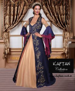 Lale-i Numan saten kaftan bindallı