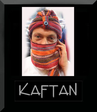 Kilim desenli bedevi şapkası