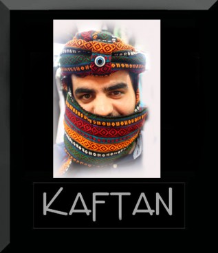 Bedevi sarığı - kilim desenli