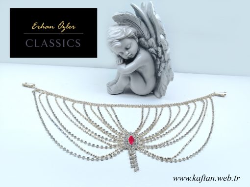Kaftan kına kıyafetleri saç aksesuarı