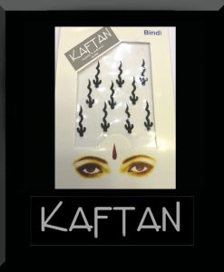 Hint elbisesi Bindi aksesuarı