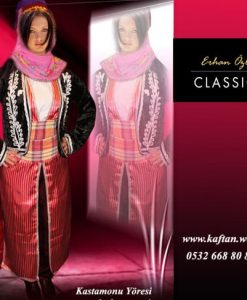 Kastamonu yöresi Bayan folklor kostümü