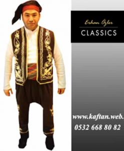 Ağalık şalvarlı takım kıyafeti