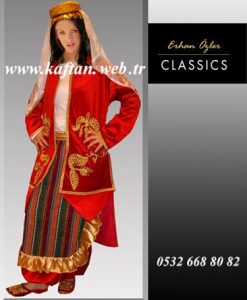 Ardahan yöresi bayan folklor kıyafeti