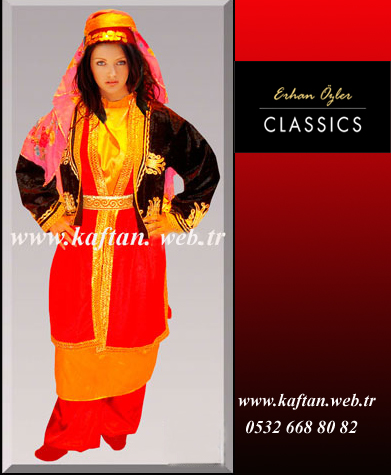 Artvin yöresi kız folklor kıyafeti