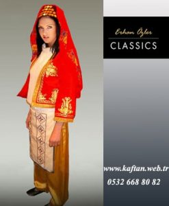 Aydın yöresi bayan folklor kıyafeti