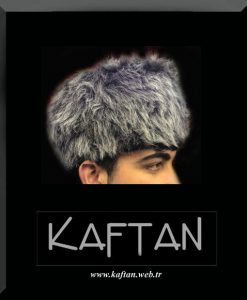 Gri Uzun tüylü Kalpak