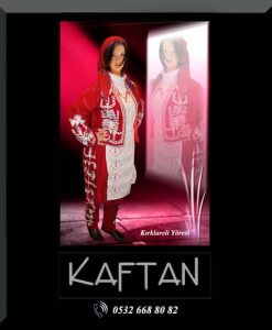 Kırklareli yöresi Bayan folklor kıyafeti