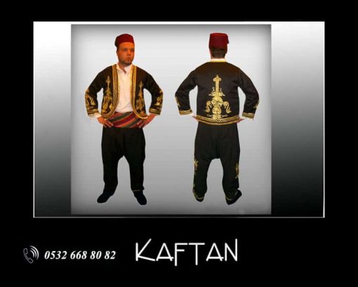 Ağa kıyafeti uzun kollu