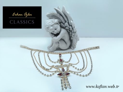 Son moda kaftan alınlıkları
