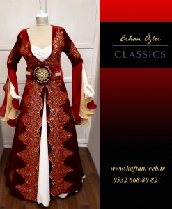 Tarlatanlı Kaftan Bindallı