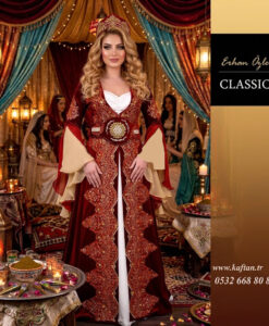 Tarlatanlı Kaftan Bindallı