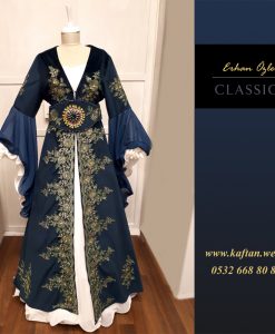 Modern kaftan tarlatanlı