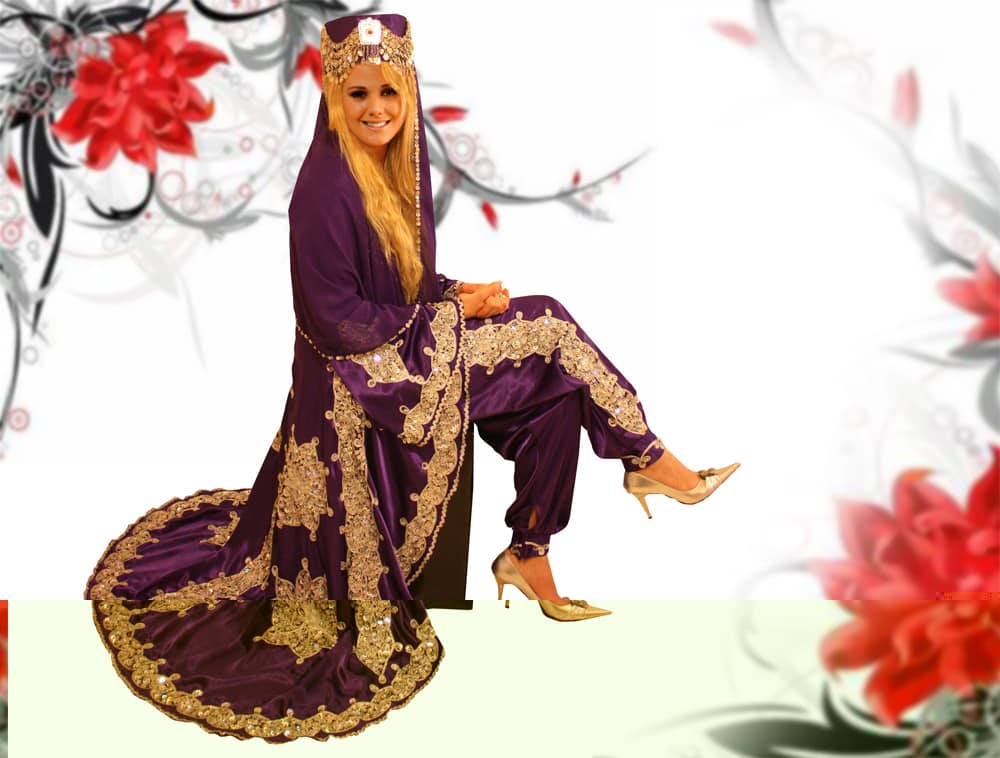 Bindallı Kaftan kıyafetleri