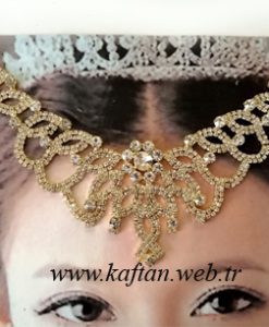Bindallı kınalık saç aksesuarı