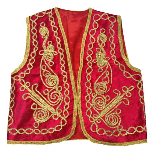 İşlemeli Erkek yelek