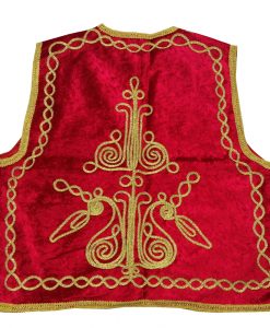 İşlemeli Erkek yelek