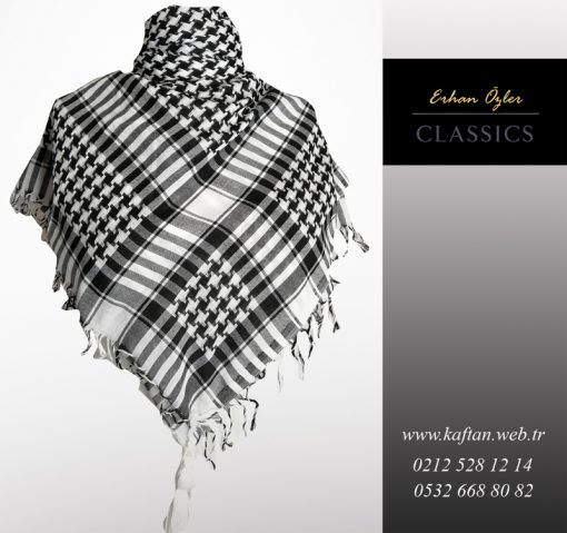 Kaftan Collection Püsküllü Puşi şal